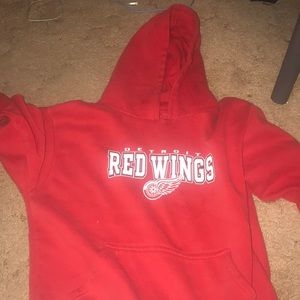 Kids 10/12 Detroit red wings sweatshirt